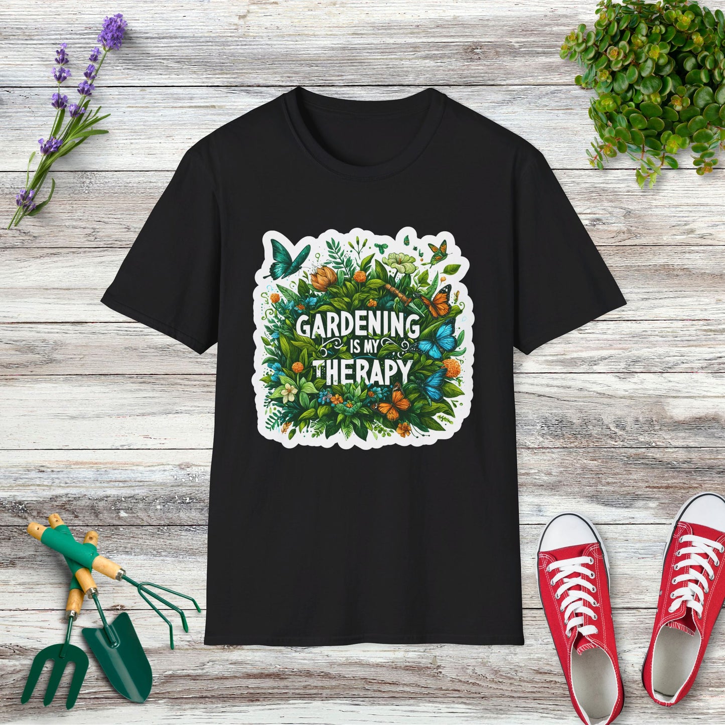 Gardening Is My Therapy T-Shirt