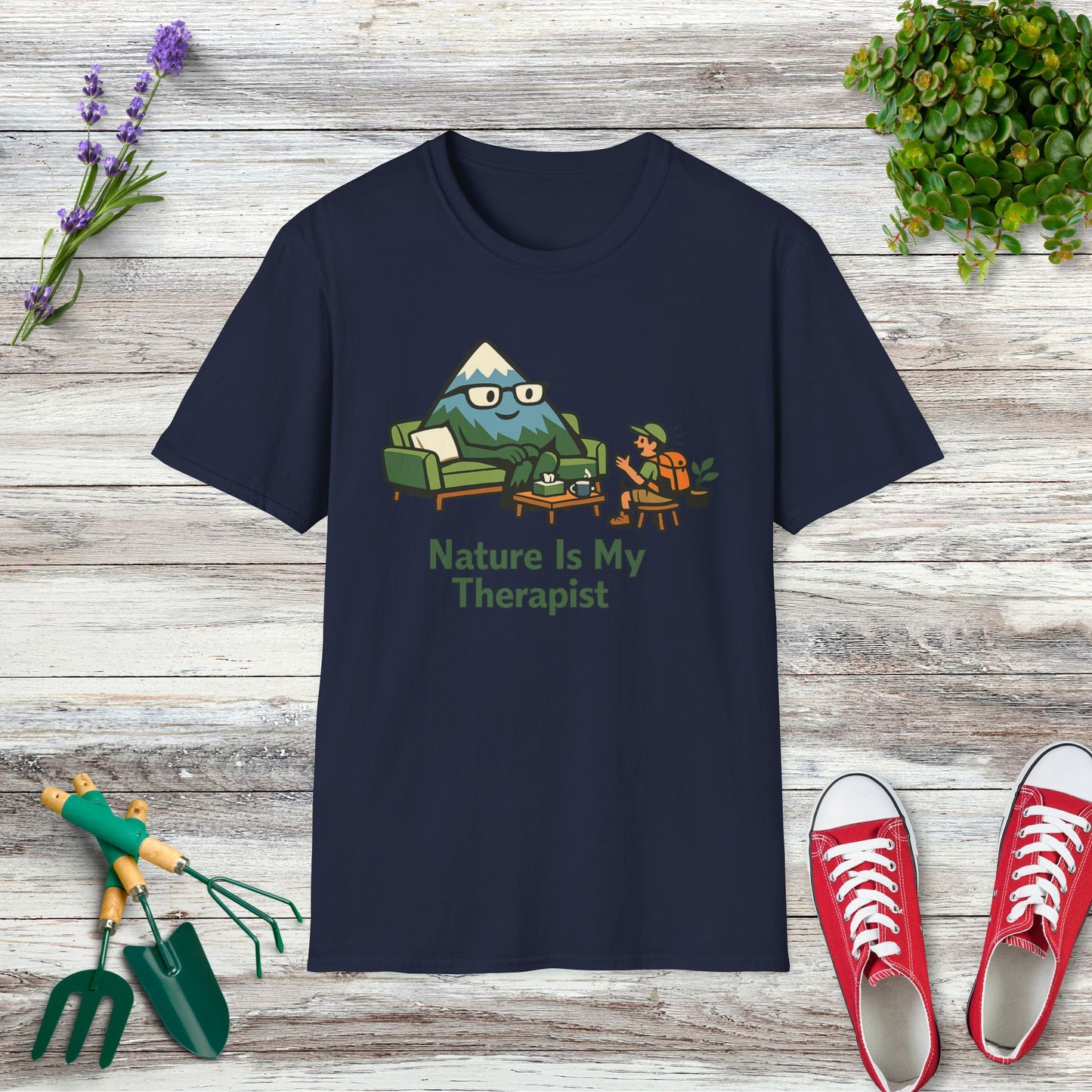 Nature Is My Therapist T-Shirt