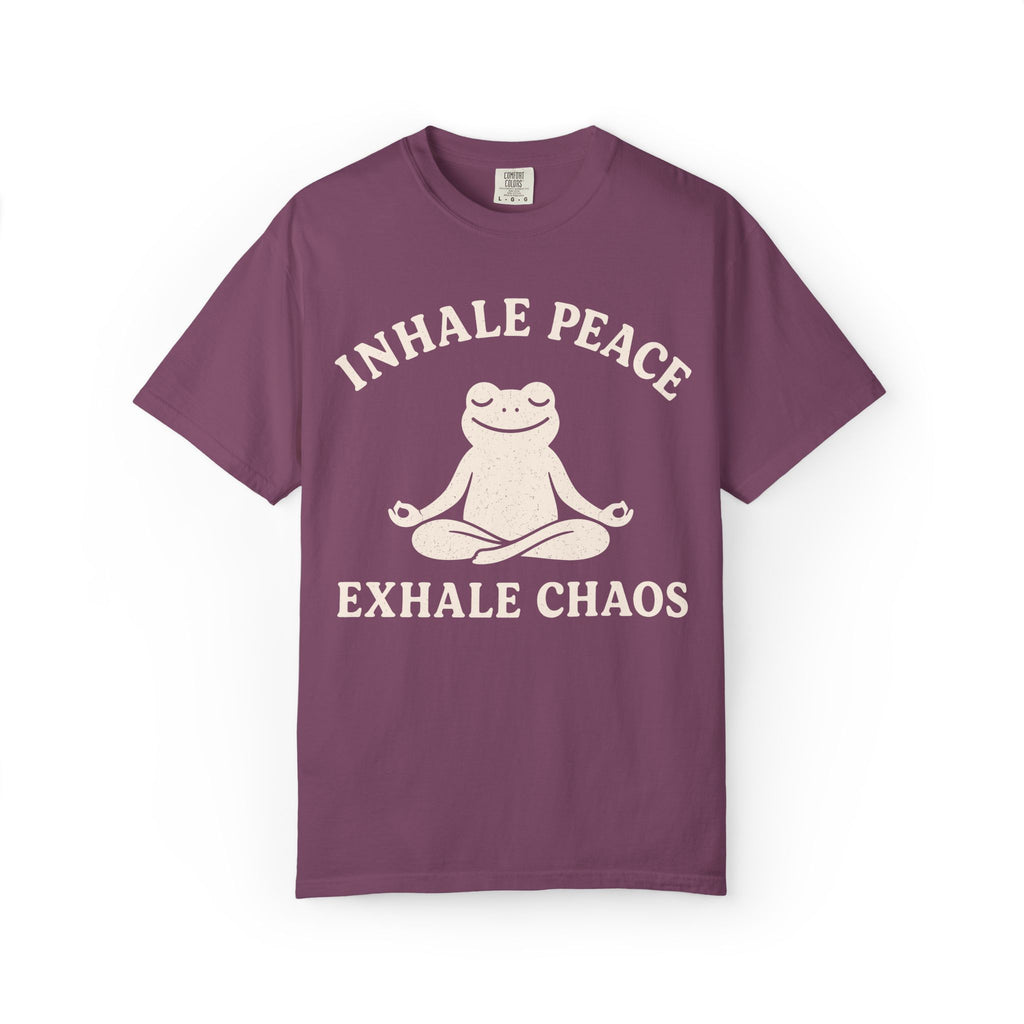 Inhale Peace Exhale Chaos T-Shirt