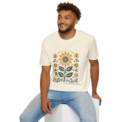 Scandi Sunflower T-Shirt