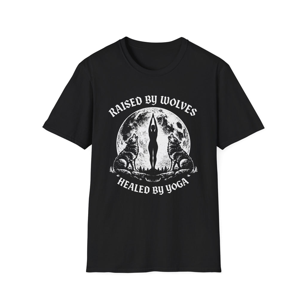 Raised by Wolves, Healed by Yoga T-Shirt