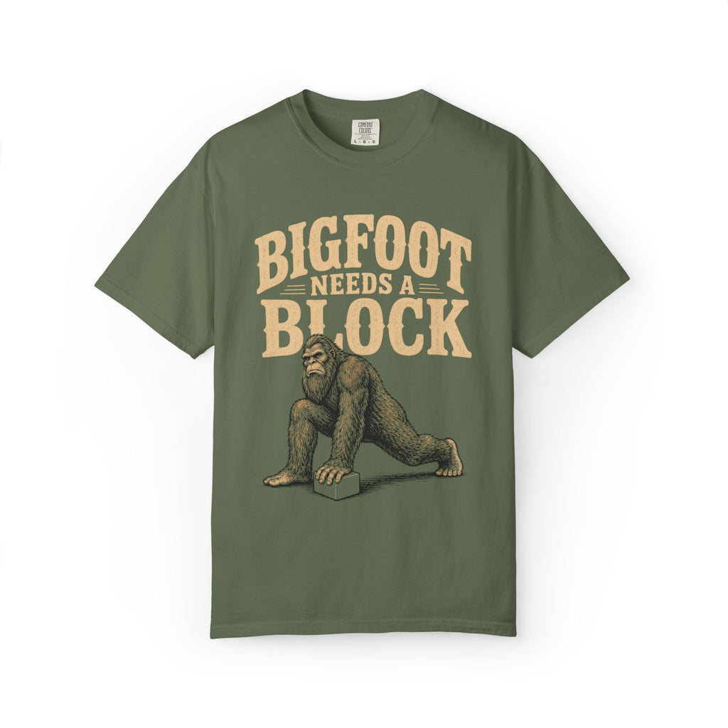 Bigfoot Needs A Block T-Shirt