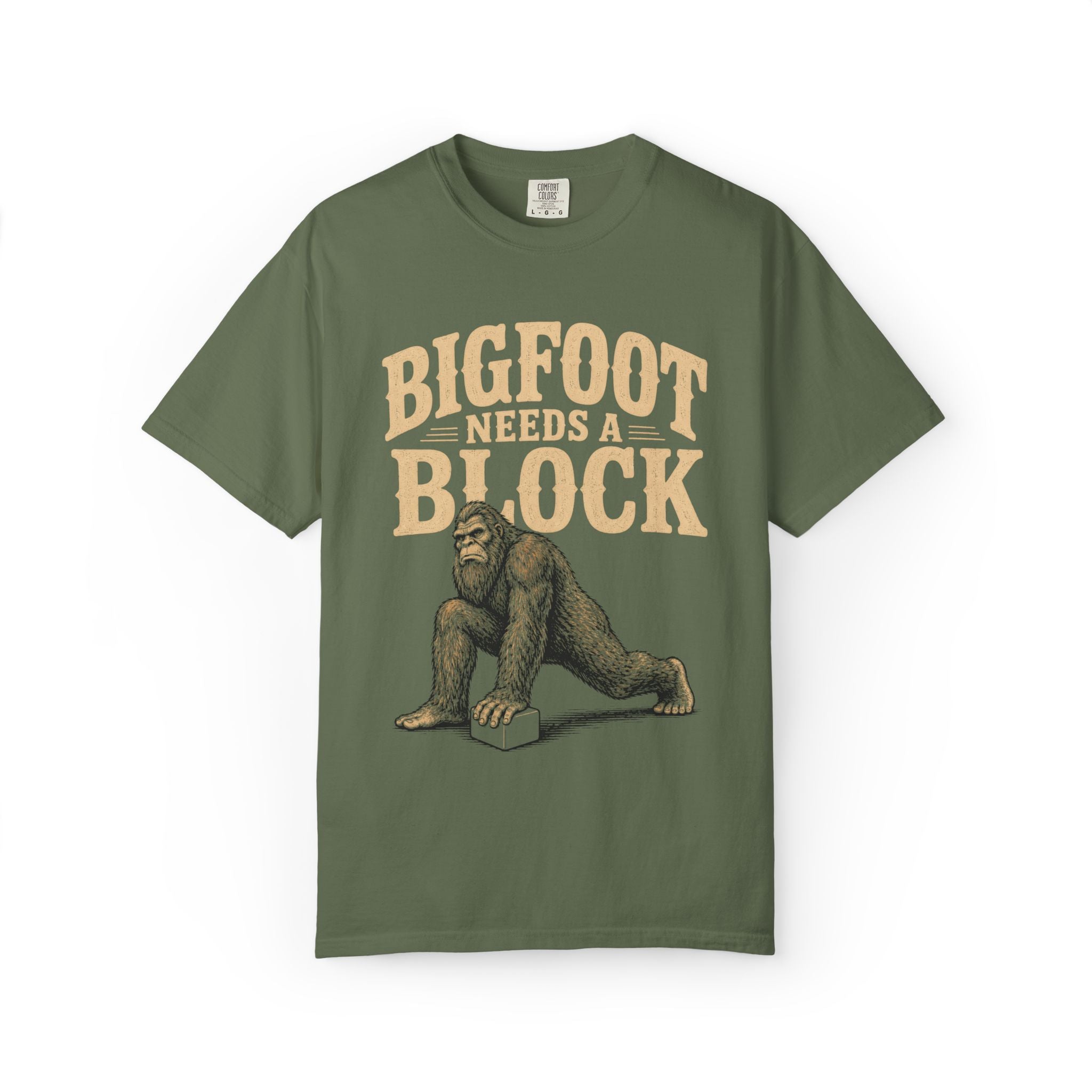 Bigfoot Needs A Block T-Shirt