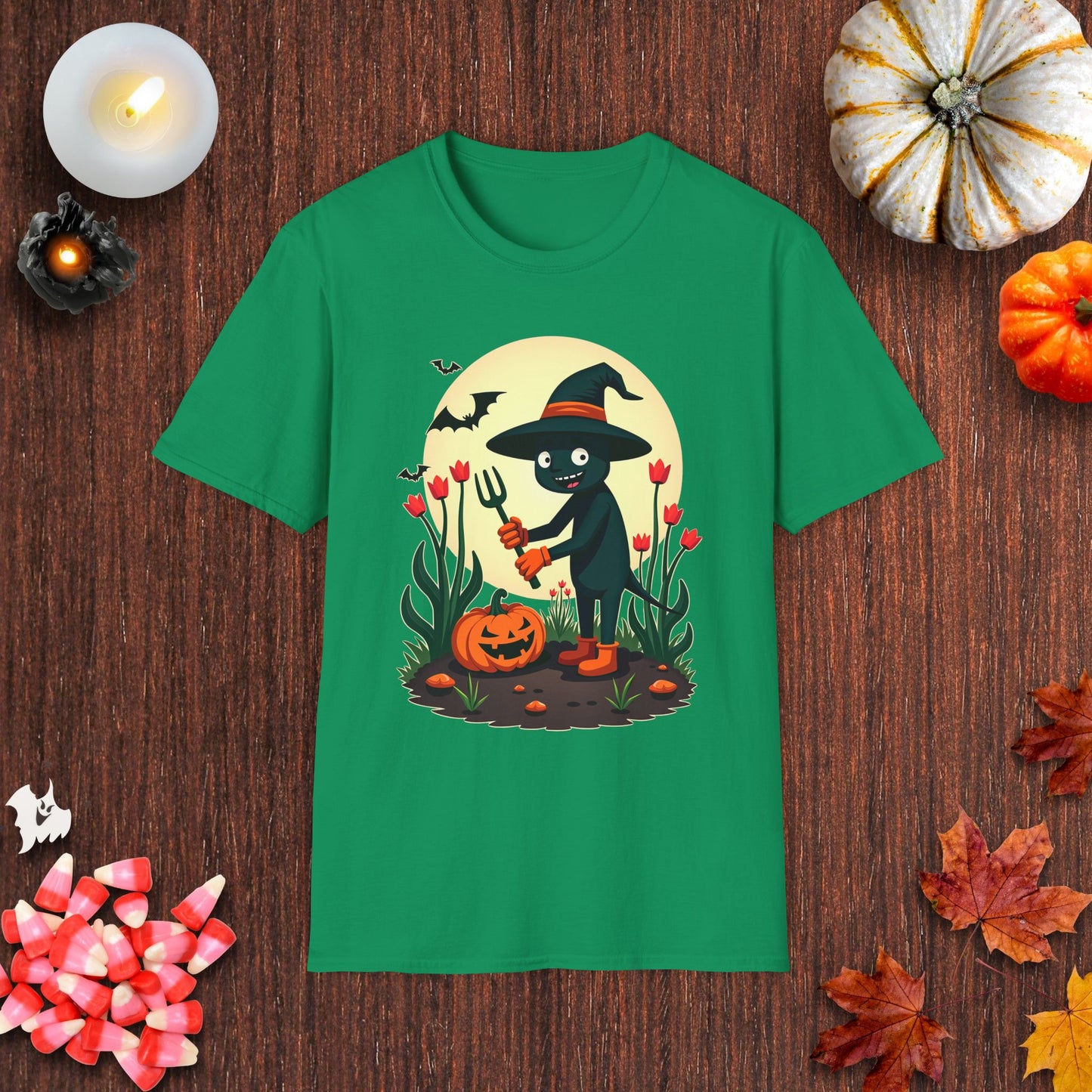 Garden Witch's Pumpkin Patch T-Shirt