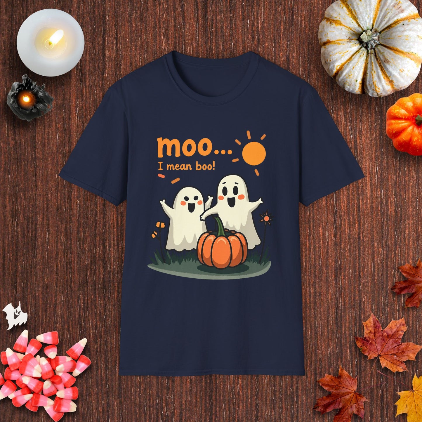 "Moo... I Mean Boo!" T-Shirt