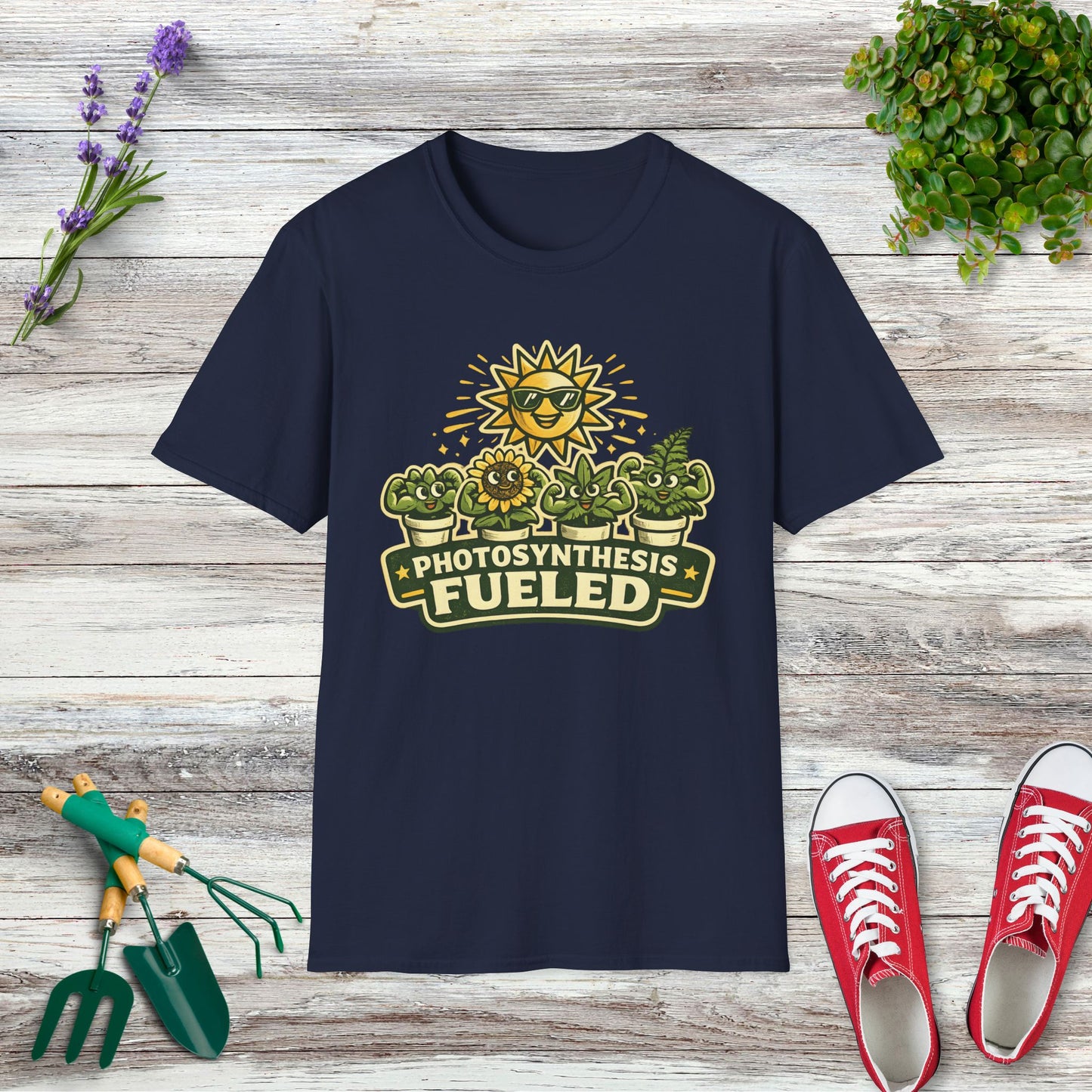 Photosynthesis Fueled T-Shirt