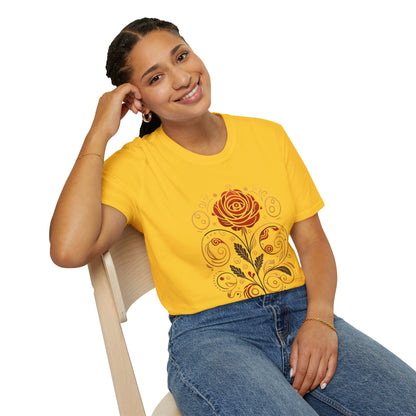 Folk Art Rose T-Shirt