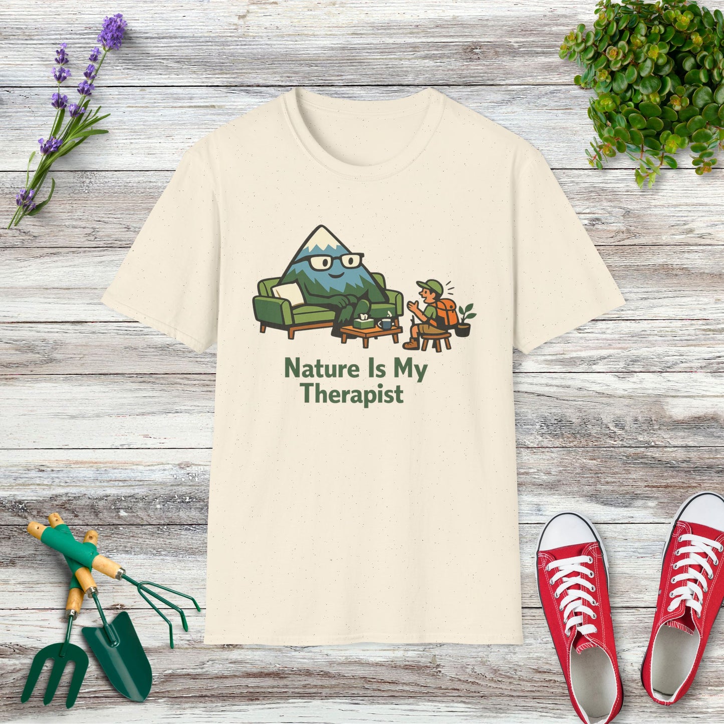 Nature Is My Therapist T-Shirt