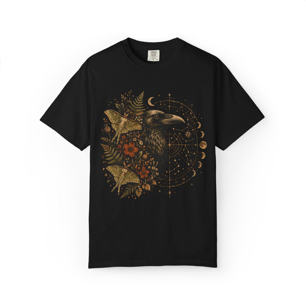 Raven Moon Phases T-Shirt