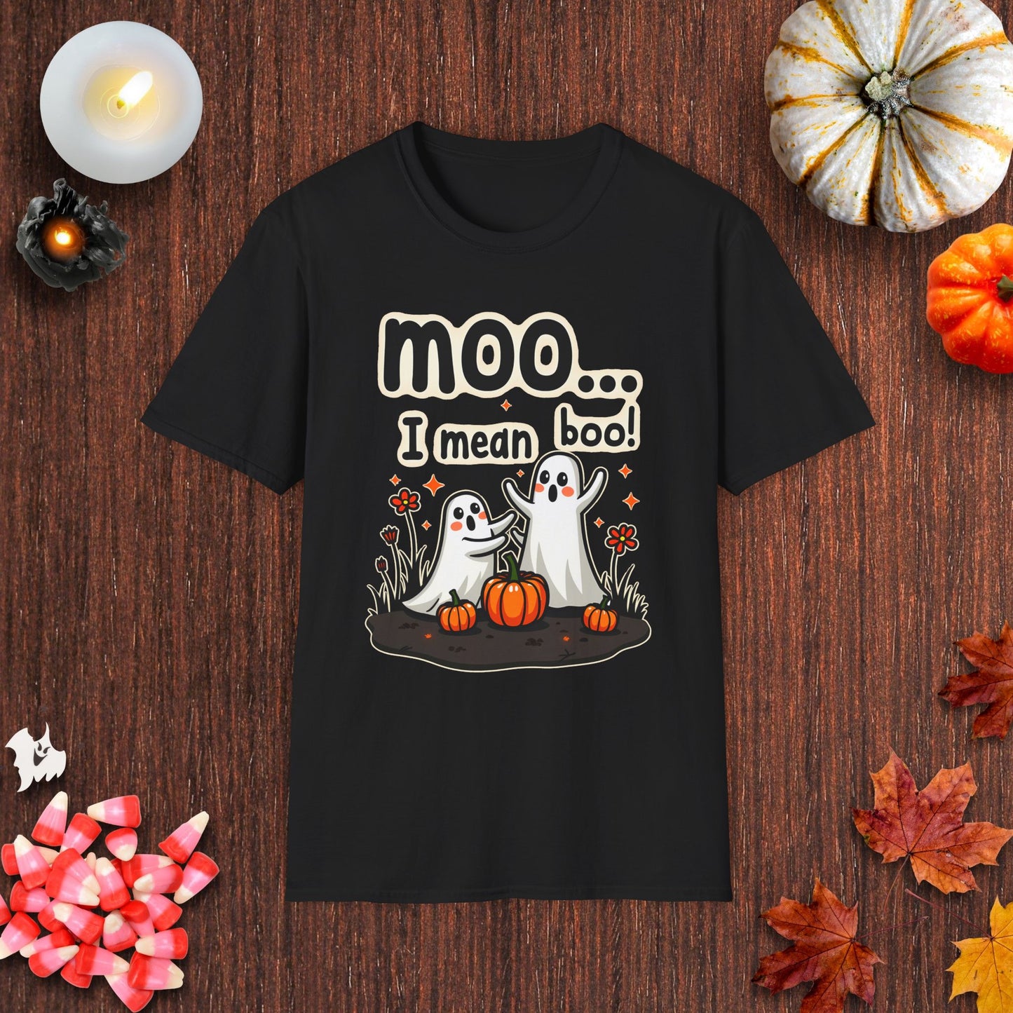 "Moo... I Mean Boo!" T-Shirt