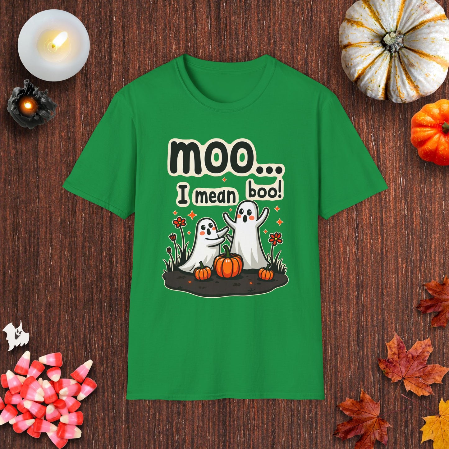 "Moo... I Mean Boo!" T-Shirt