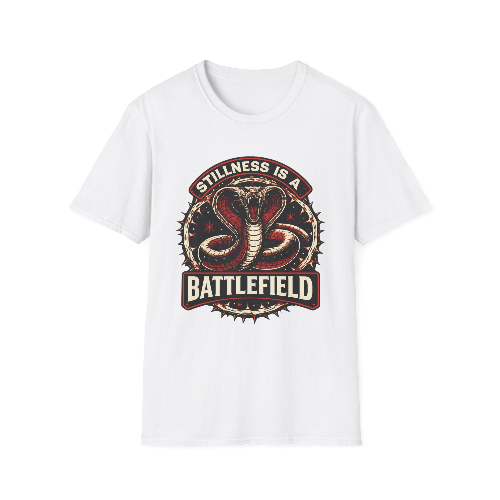 Stillness is a Battlefield T-Shirt
