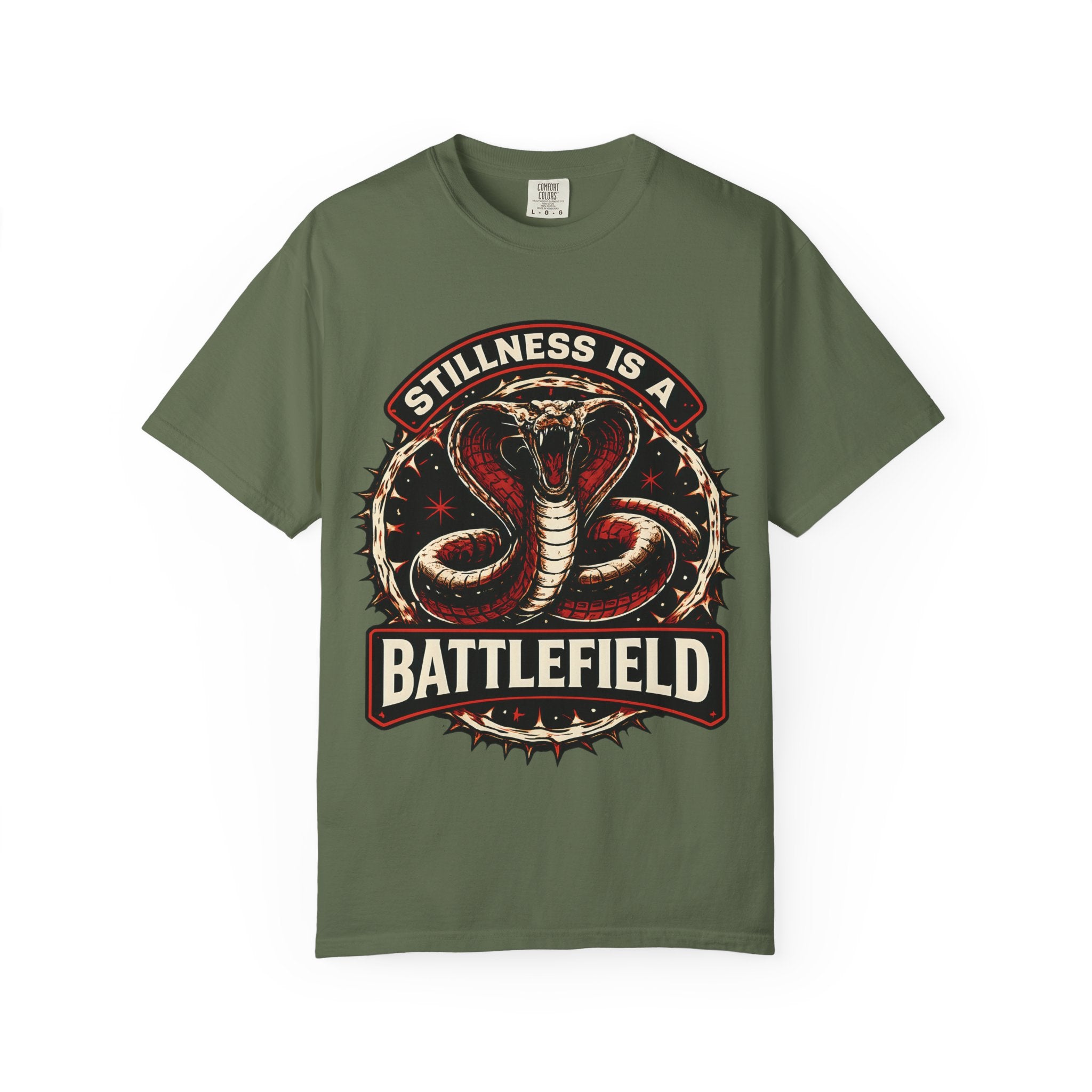 Stillness is a Battlefield T-Shirt