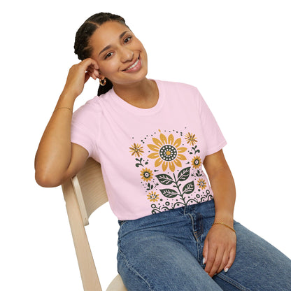 Scandi Sunflower T-Shirt