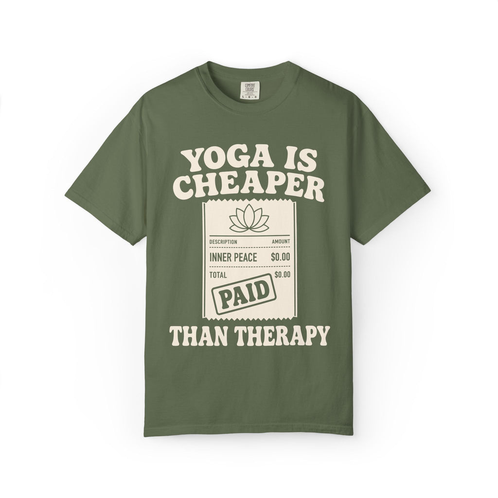 Yoga Is Cheaper Than Therapy T-Shirt