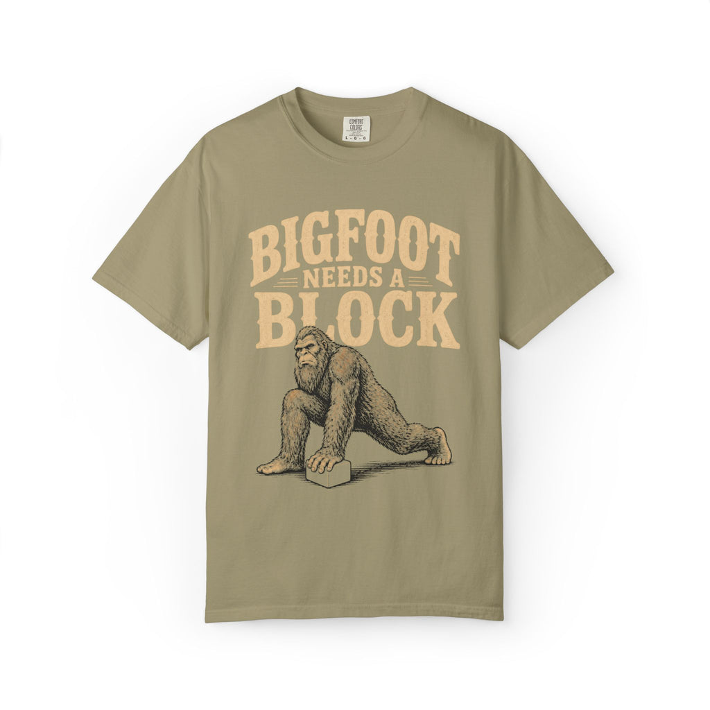 Bigfoot Needs A Block T-Shirt