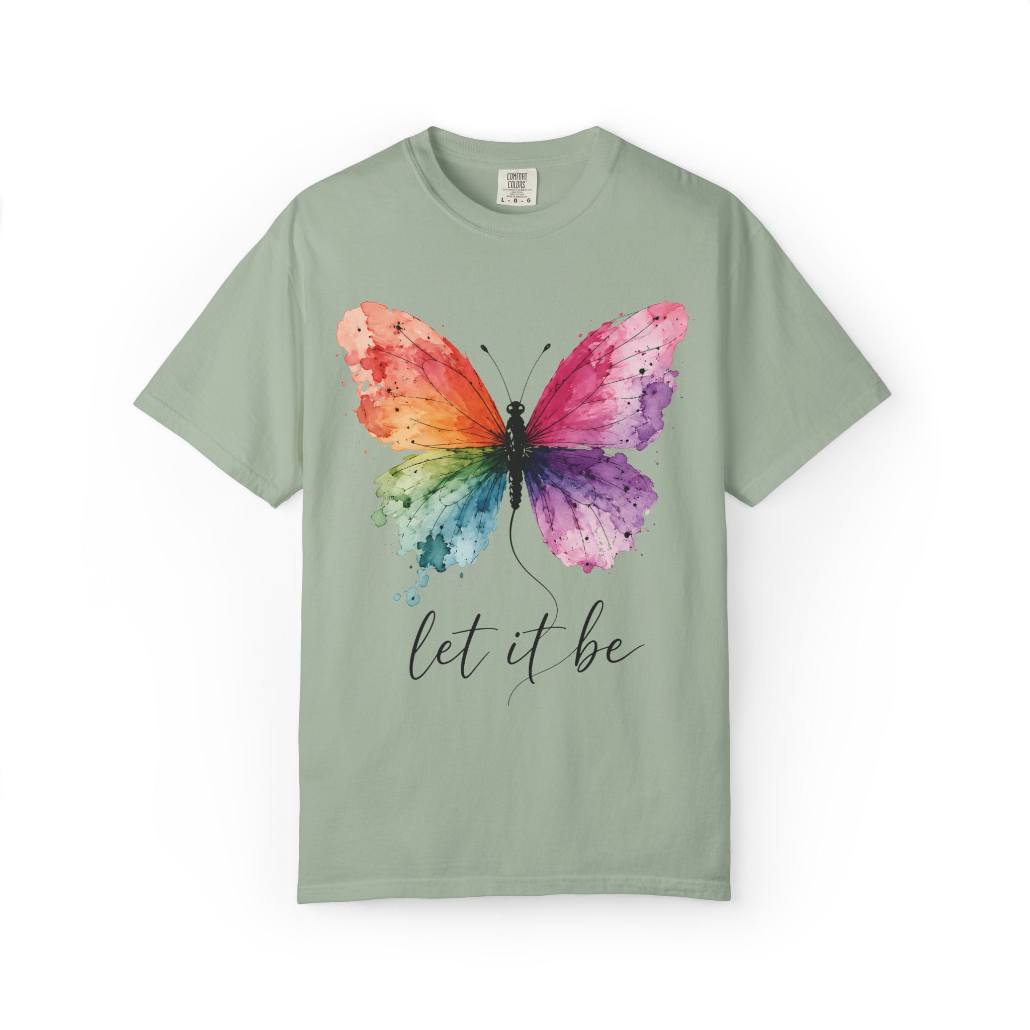 Let It Be Butterfly T-Shirt
