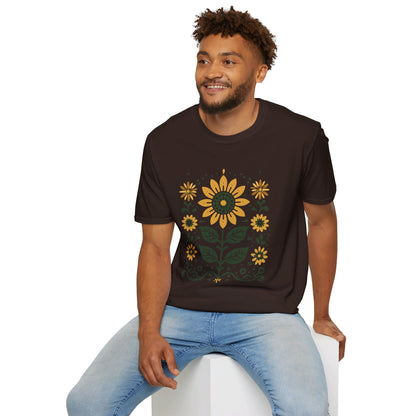 Scandi Sunflower T-Shirt