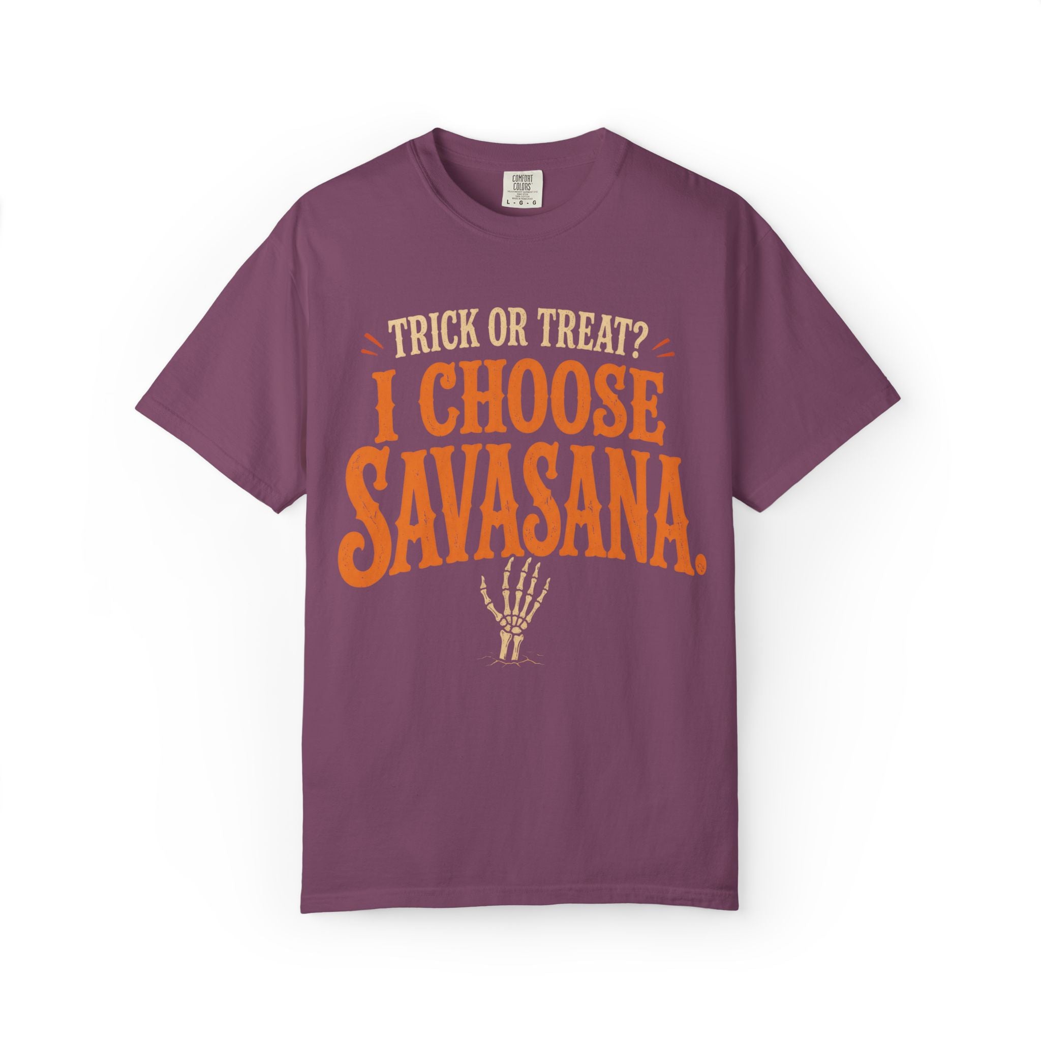 Trick Or Treat Savasana T-Shirt