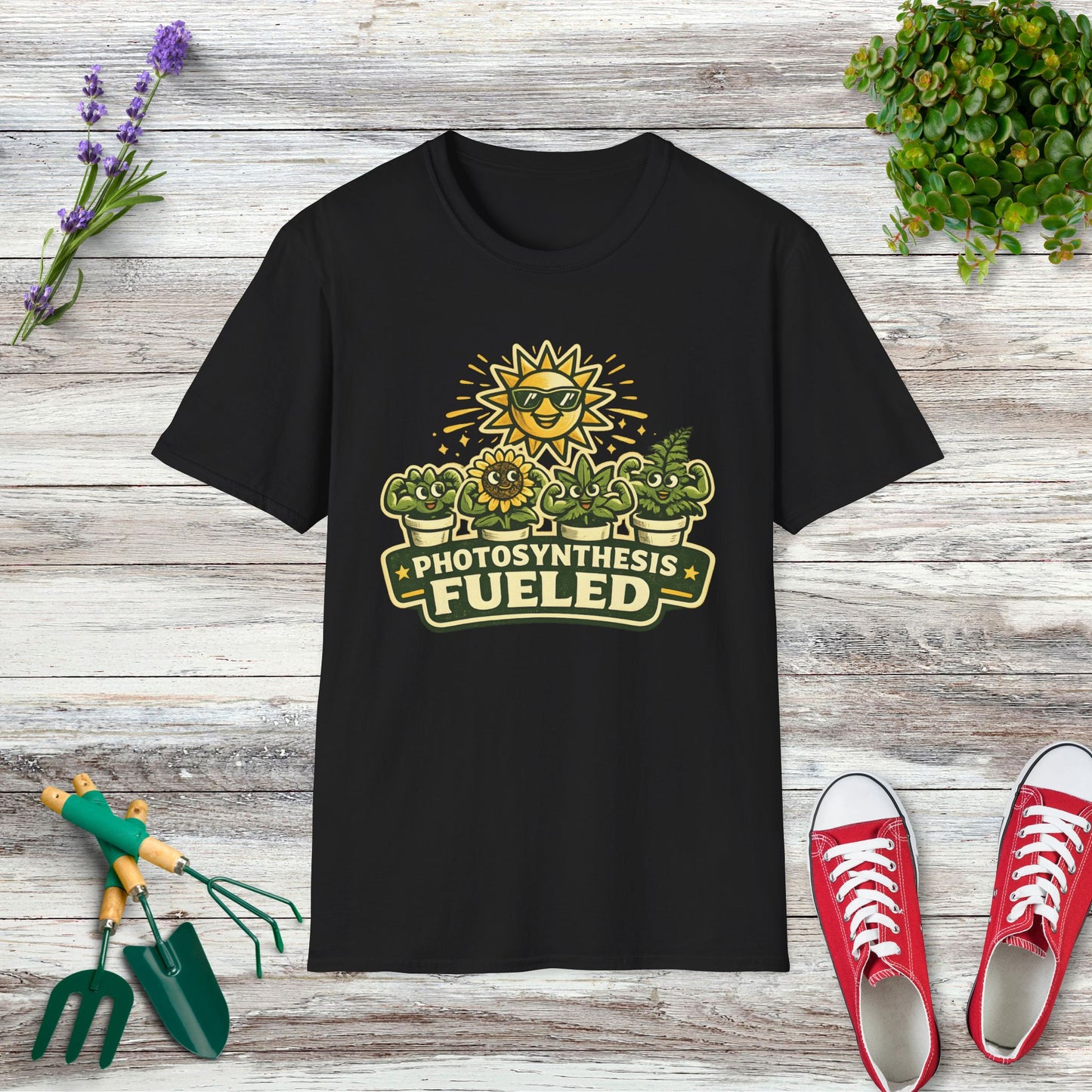 Photosynthesis Fueled T-Shirt