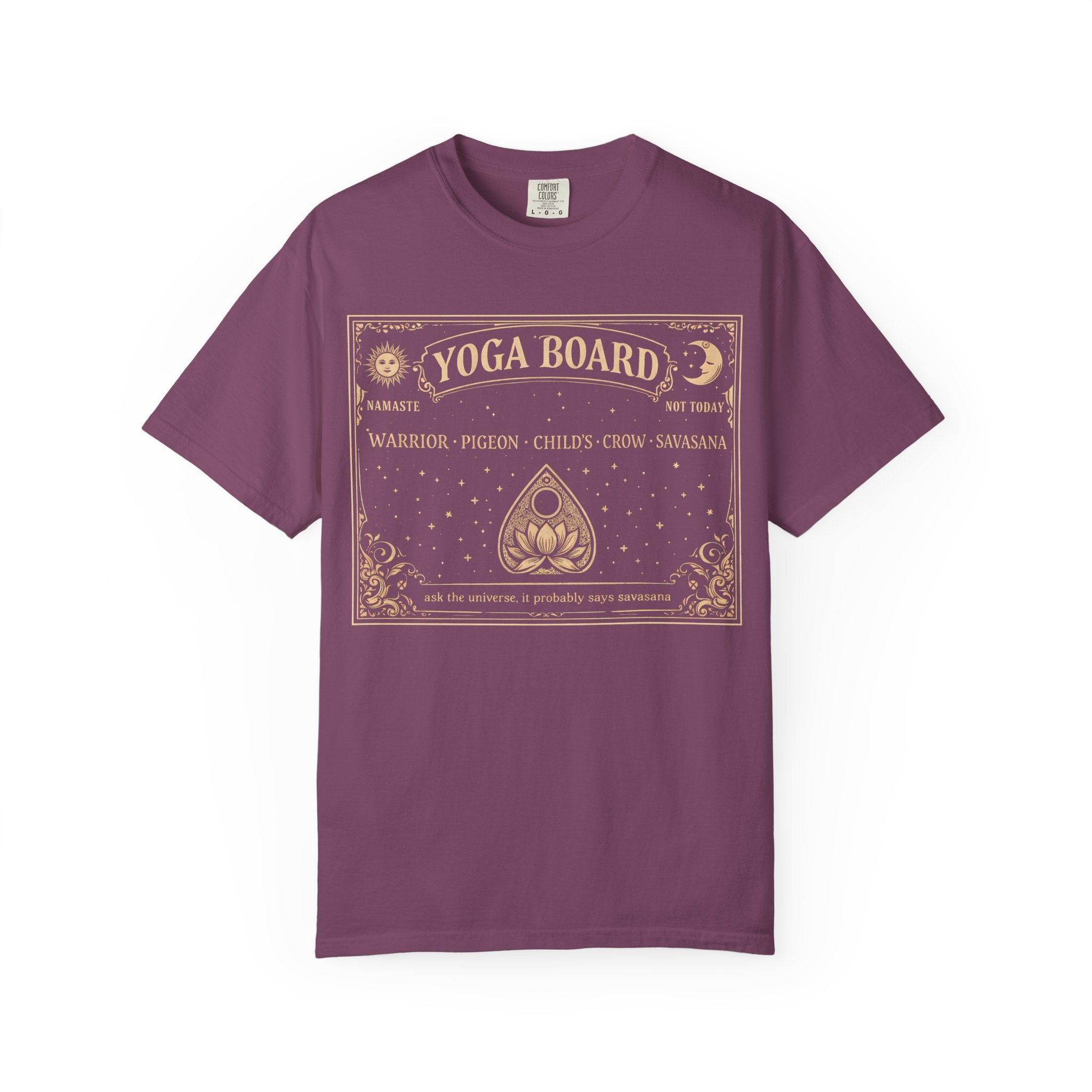 Yoga Board (Ouija Board Parody) T-Shirt