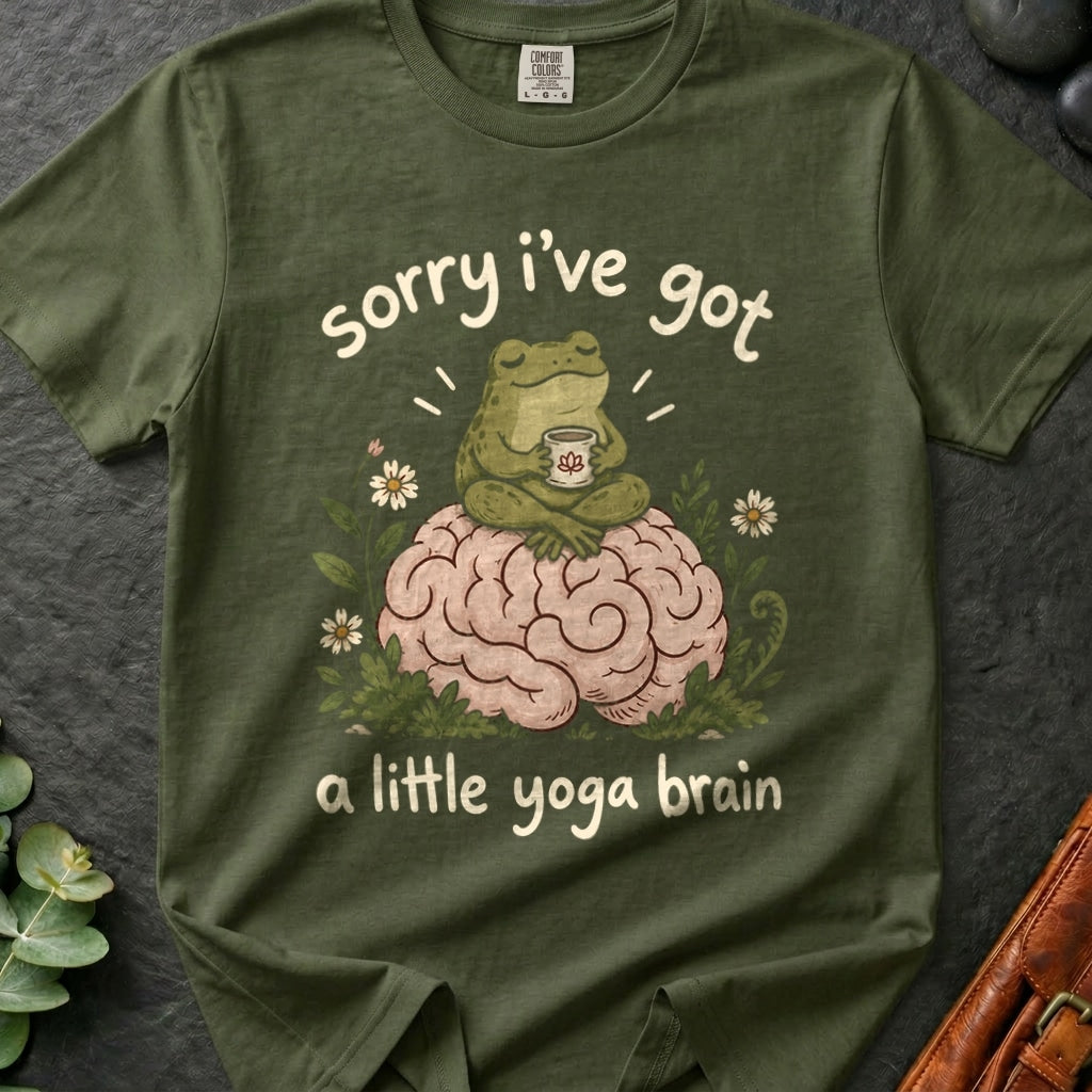 A Little Yoga Brain T-Shirt