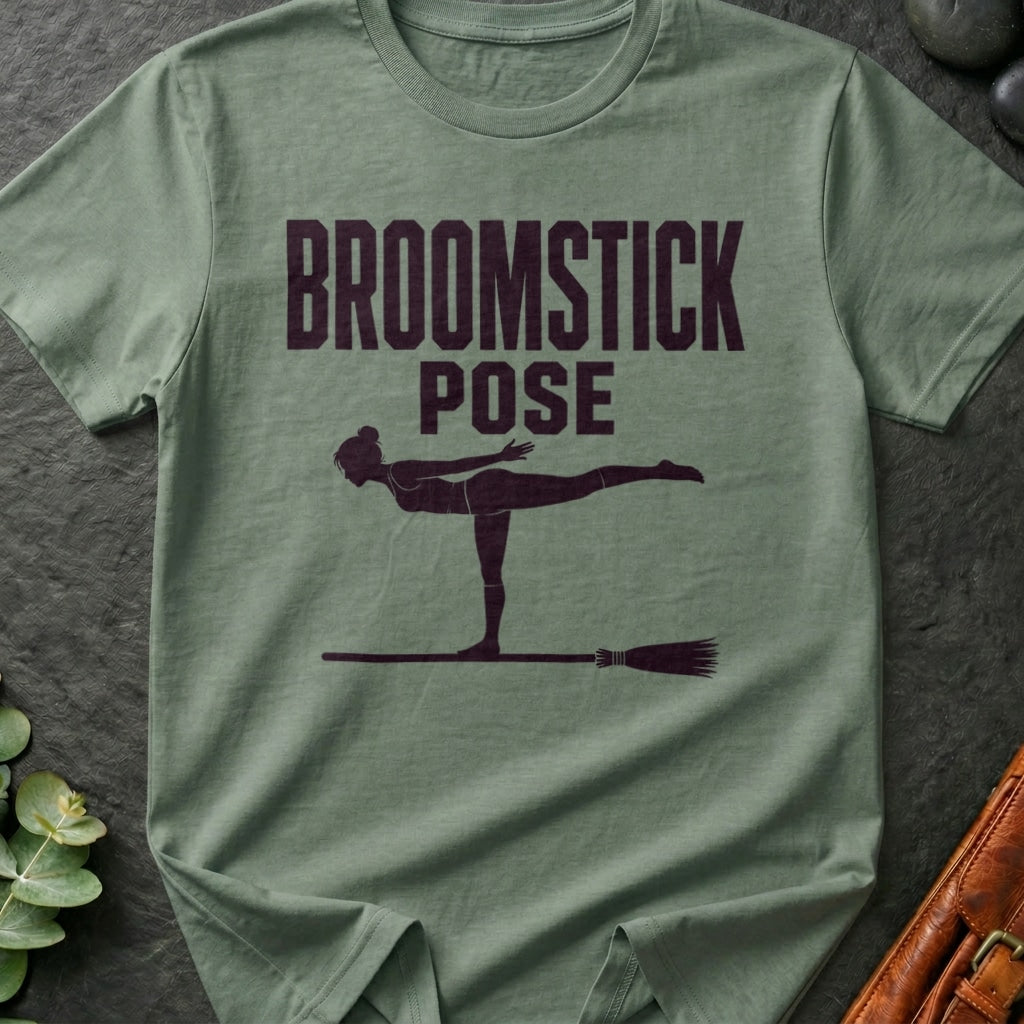 Broomstick Pose T-Shirt