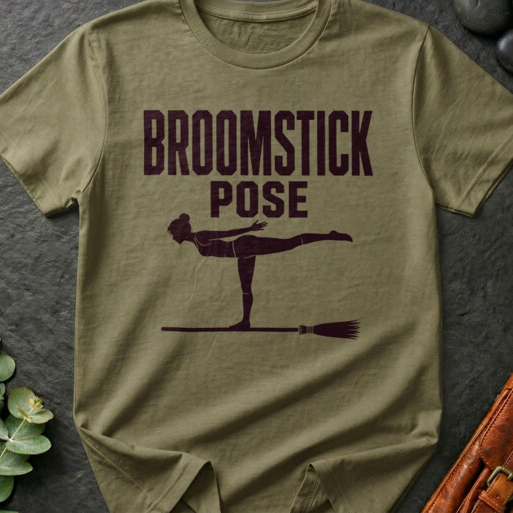 Broomstick Pose T-Shirt