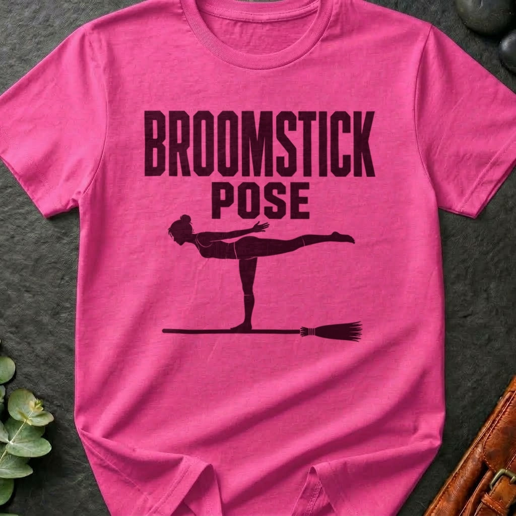Broomstick Pose T-Shirt