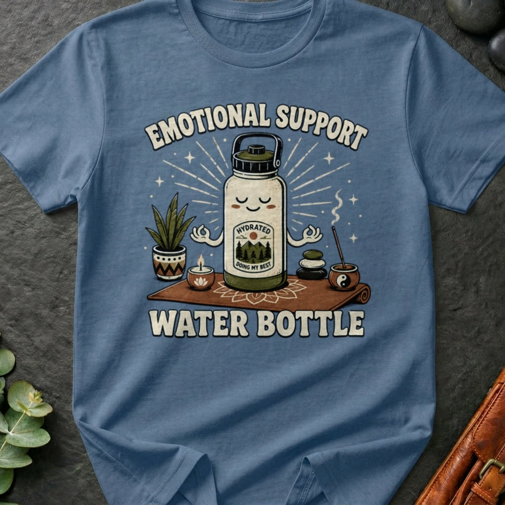 Emotional Support Water Bottle T-Shirt