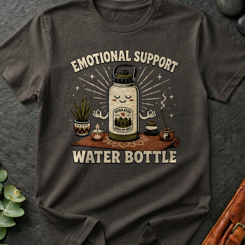 Emotional Support Water Bottle T-Shirt
