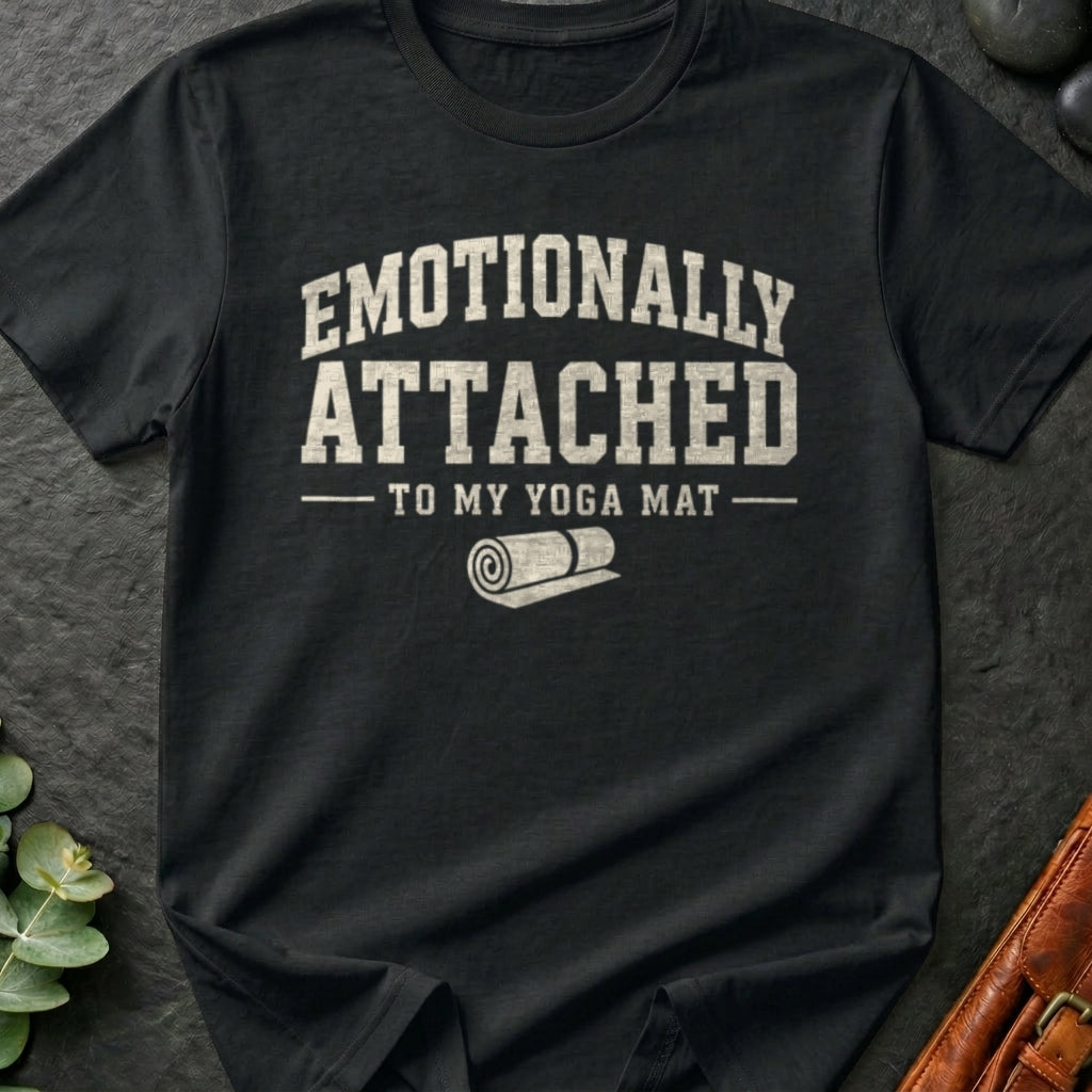 Emotionally Attached To My Yoga Mat T-Shirt