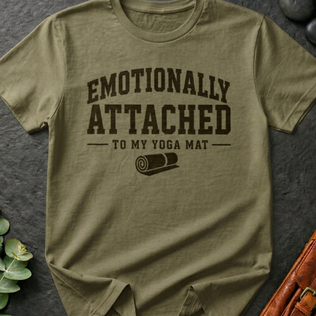 Emotionally Attached To My Yoga Mat T-Shirt