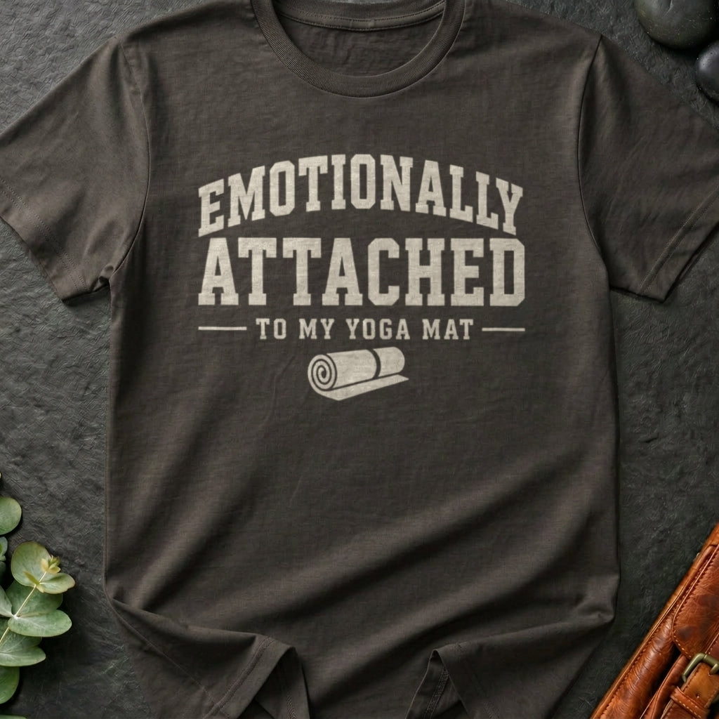 Emotionally Attached To My Yoga Mat T-Shirt