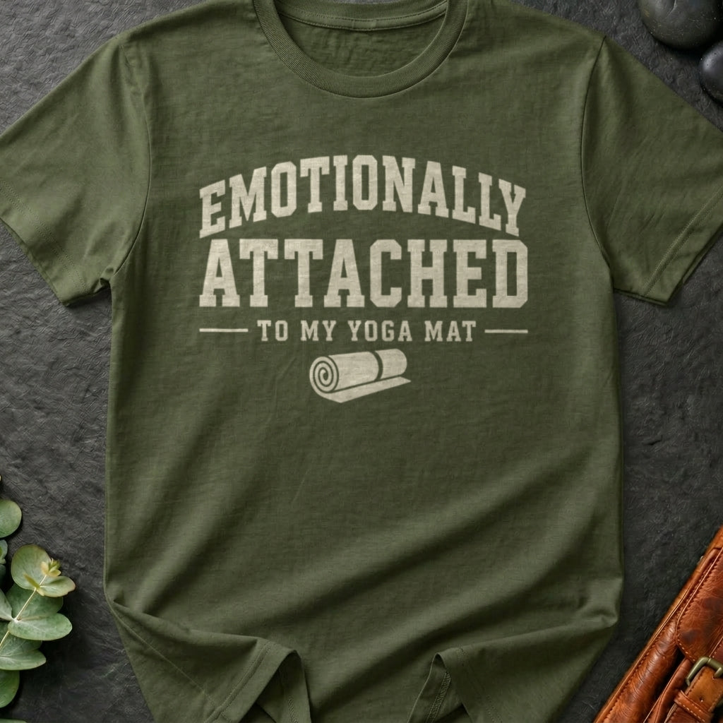 Emotionally Attached To My Yoga Mat T-Shirt