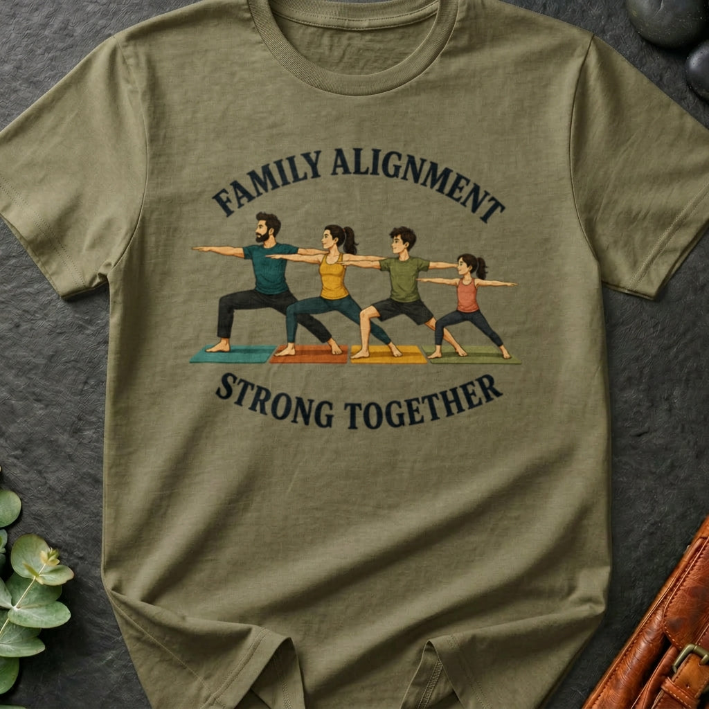 Family Alignment Strong Together T-Shirt