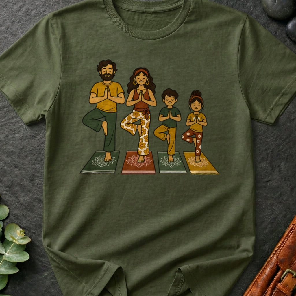 Family Tree Pose T-Shirt