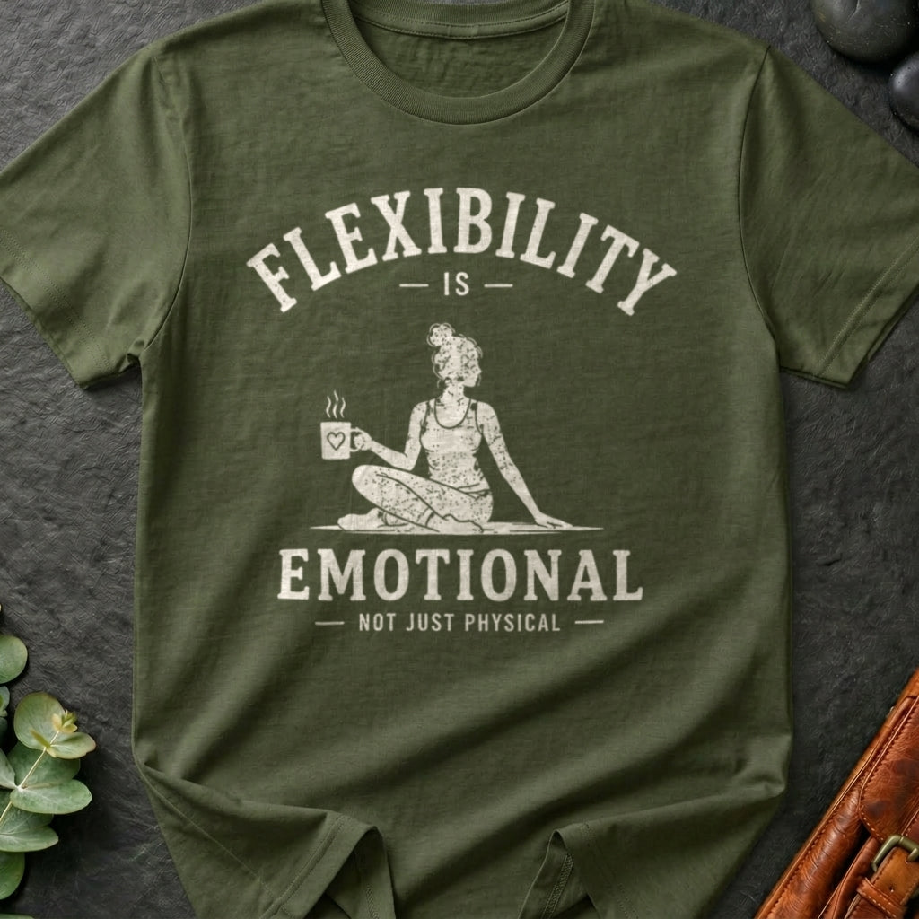 Flexibility Is Emotional Not Just Physical T-Shirt