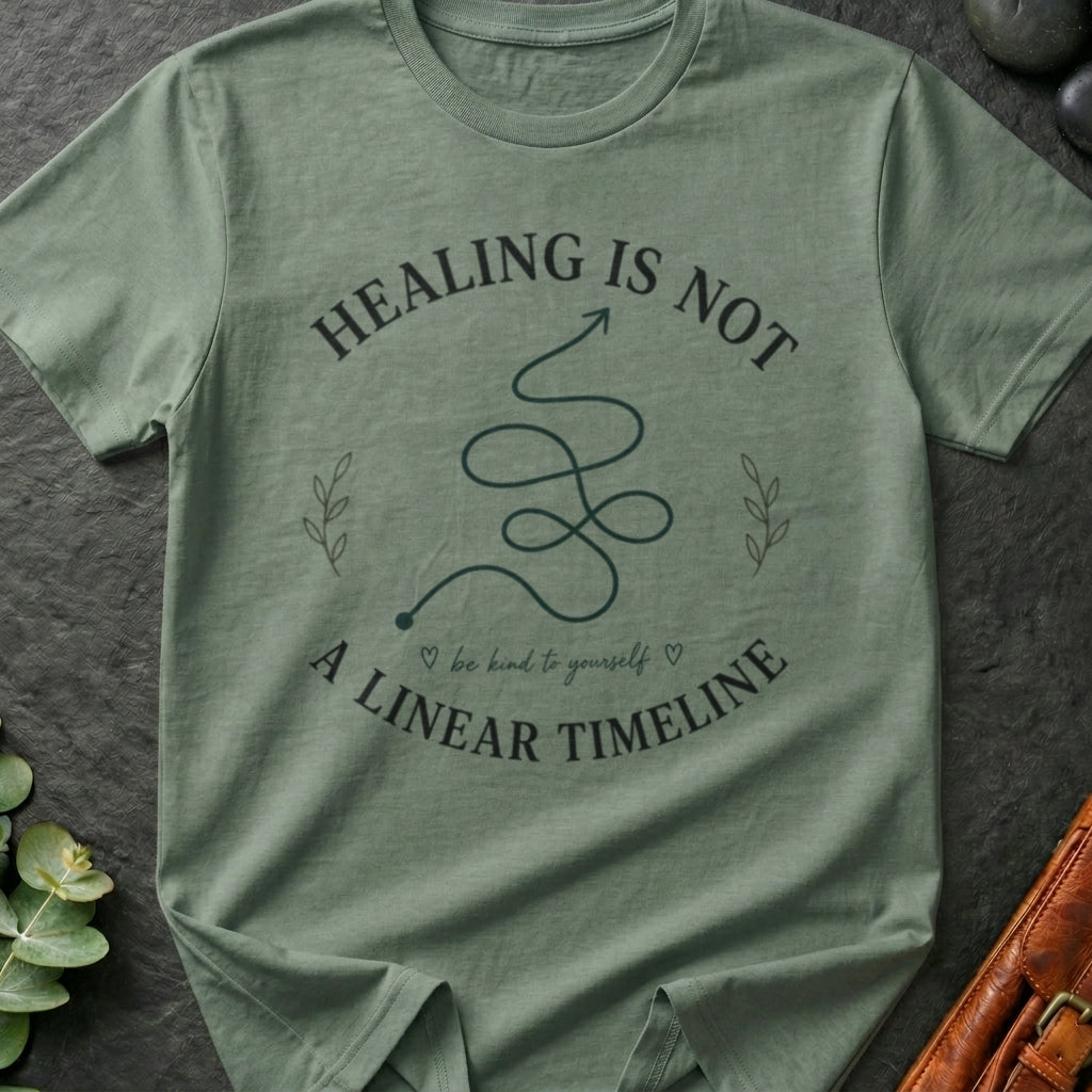 Healing is Not a Linear Timeline T-Shirt