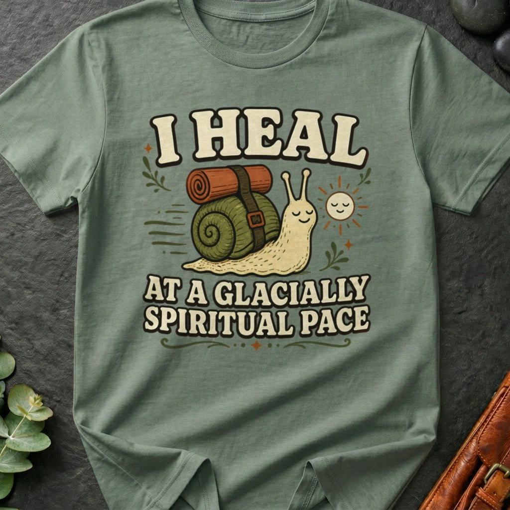 I Heal At A Glacially Spiritual Pace T-Shirt