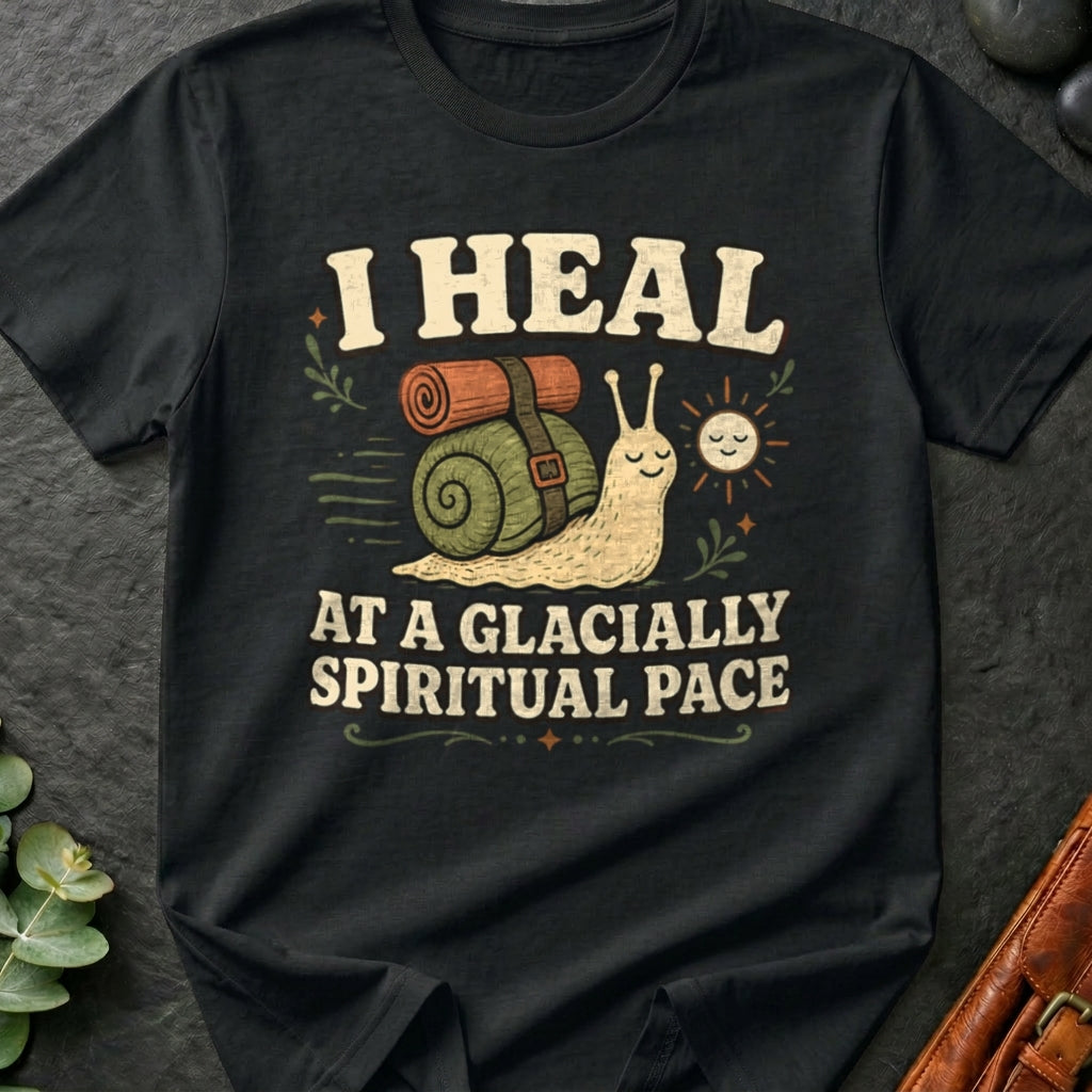 I Heal At A Glacially Spiritual Pace T-Shirt