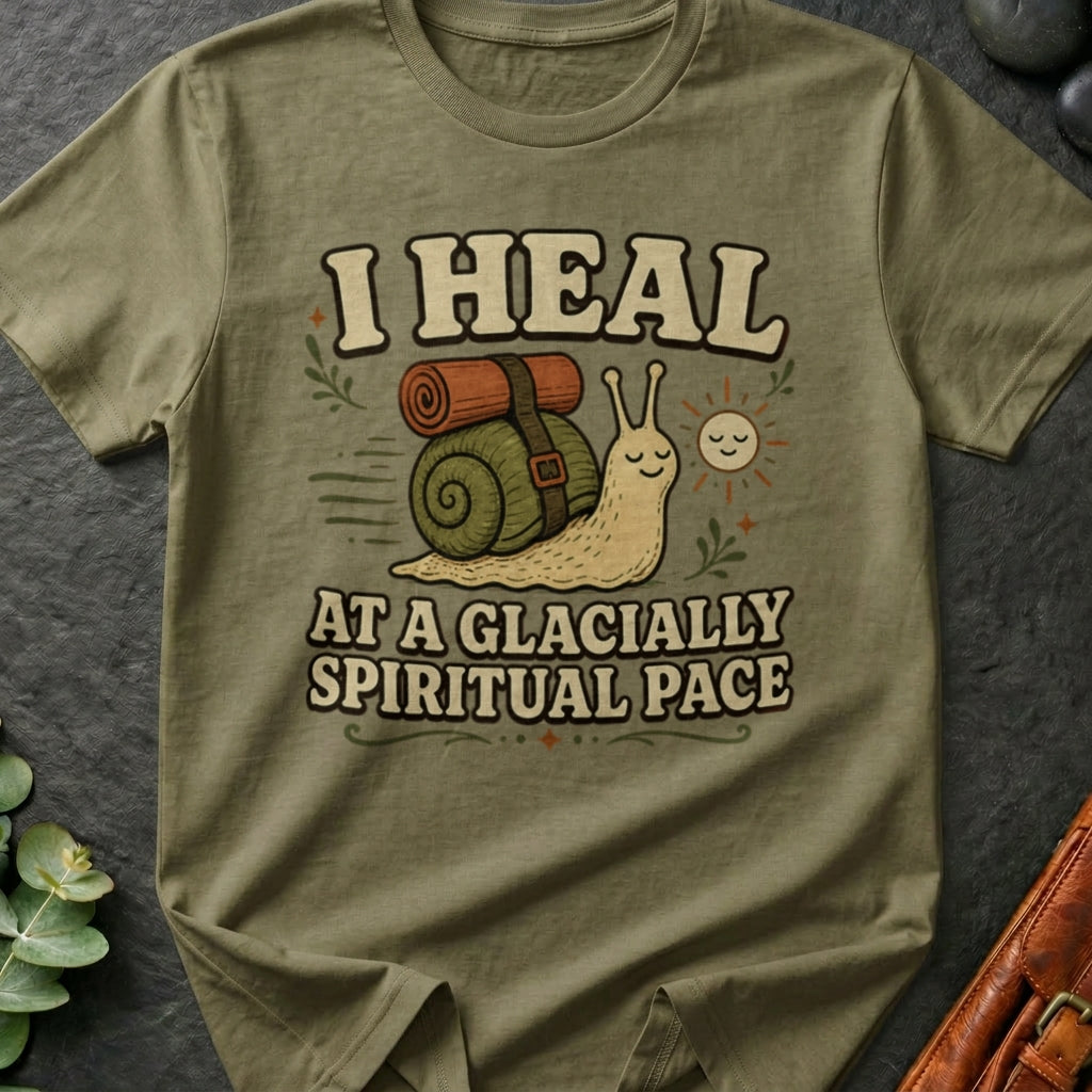 I Heal At A Glacially Spiritual Pace T-Shirt