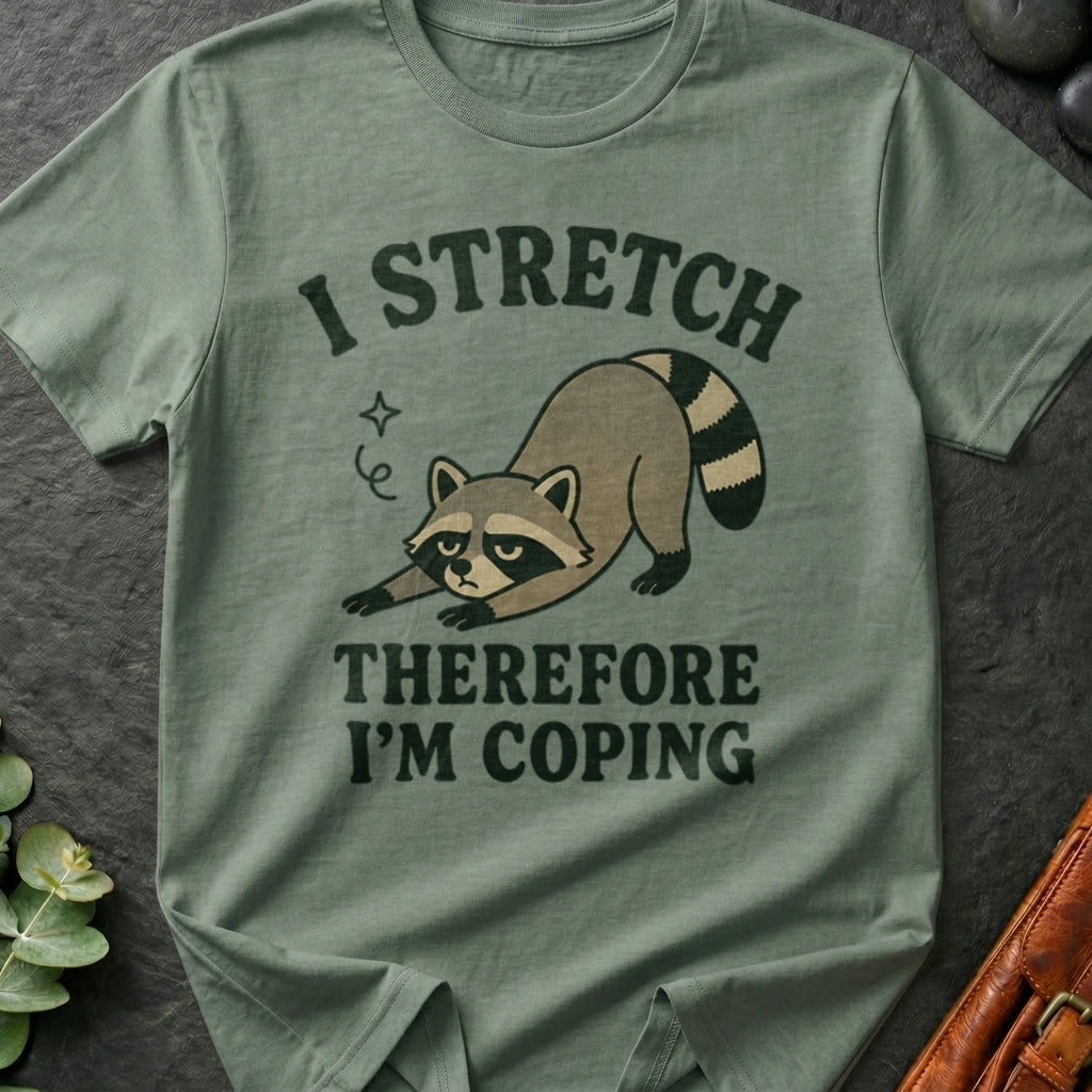 I Stretch Therefore I'm Coping T-Shirt