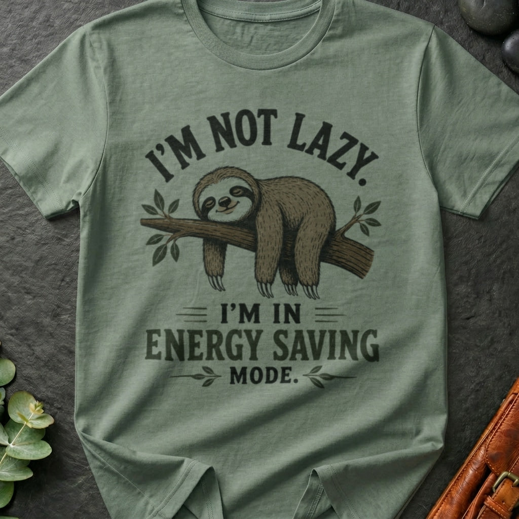 I'm Not Lazy I'm In Energy Saving Mode T-Shirt