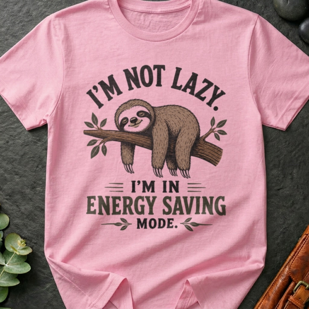 I'm Not Lazy I'm In Energy Saving Mode T-Shirt