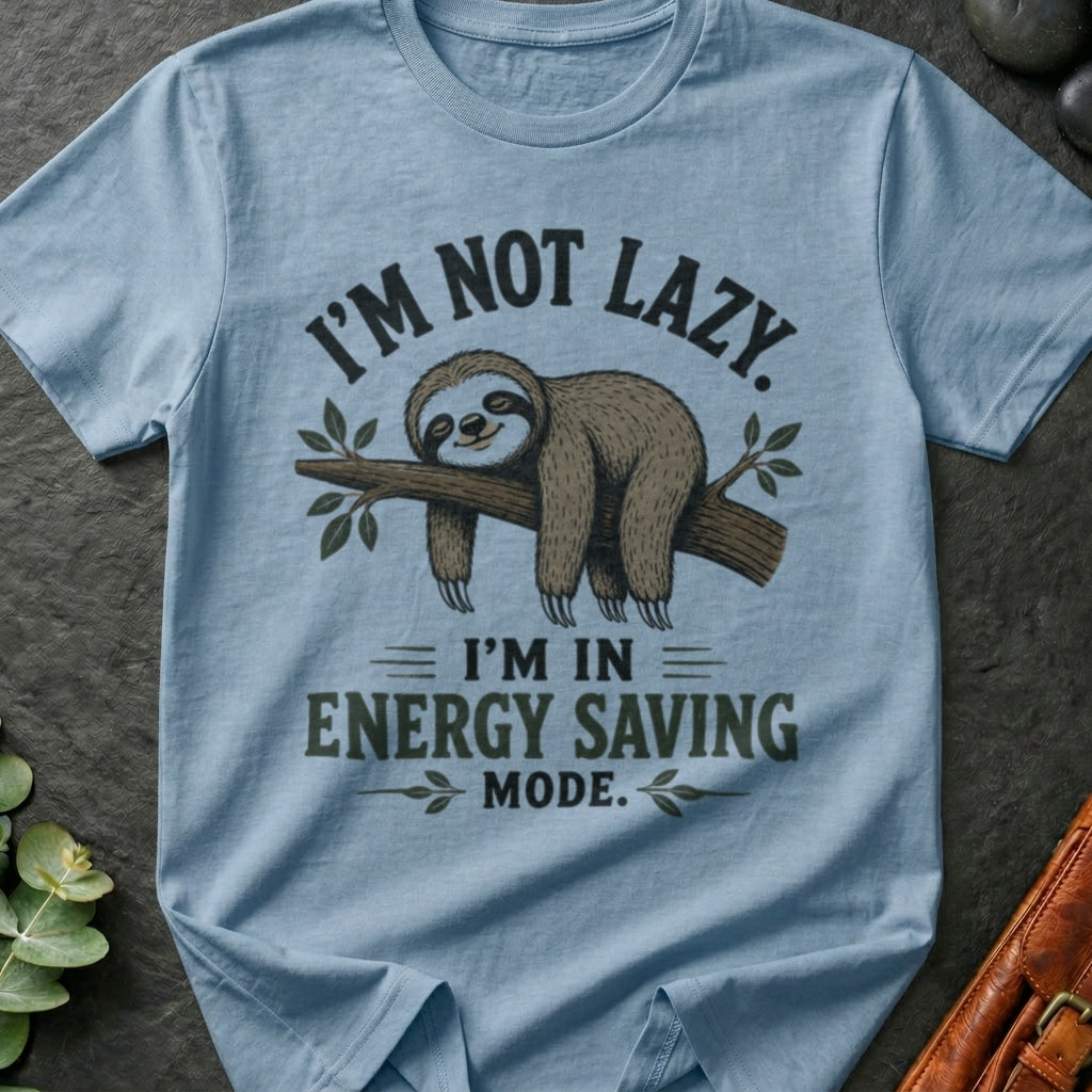 I'm Not Lazy I'm In Energy Saving Mode T-Shirt