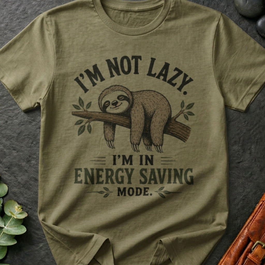 I'm Not Lazy I'm In Energy Saving Mode T-Shirt