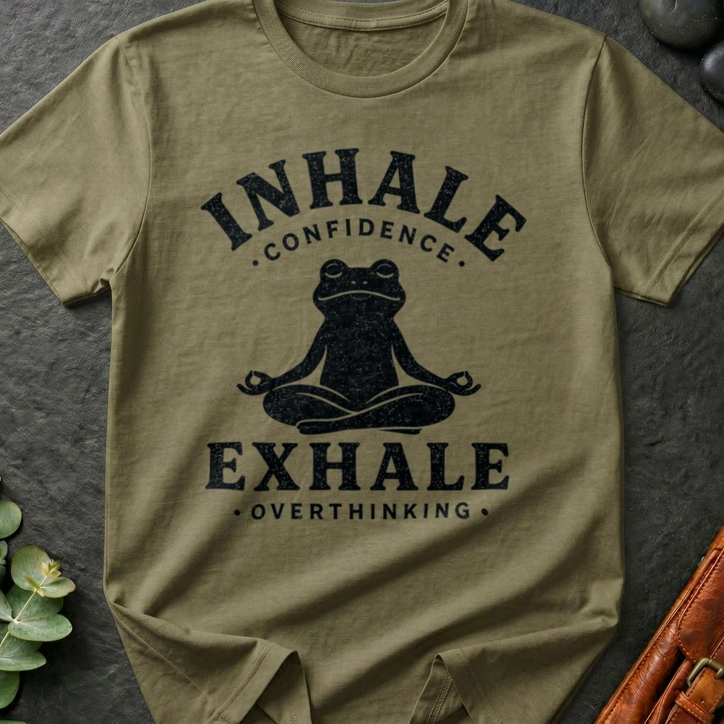 Inhale Confidence Exhale Overthinking T-Shirt