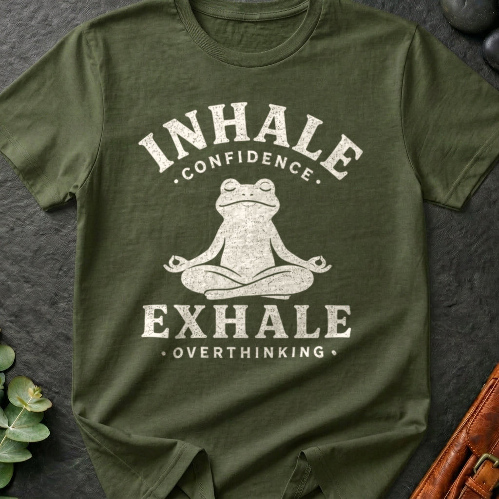 Inhale Confidence Exhale Overthinking T-Shirt