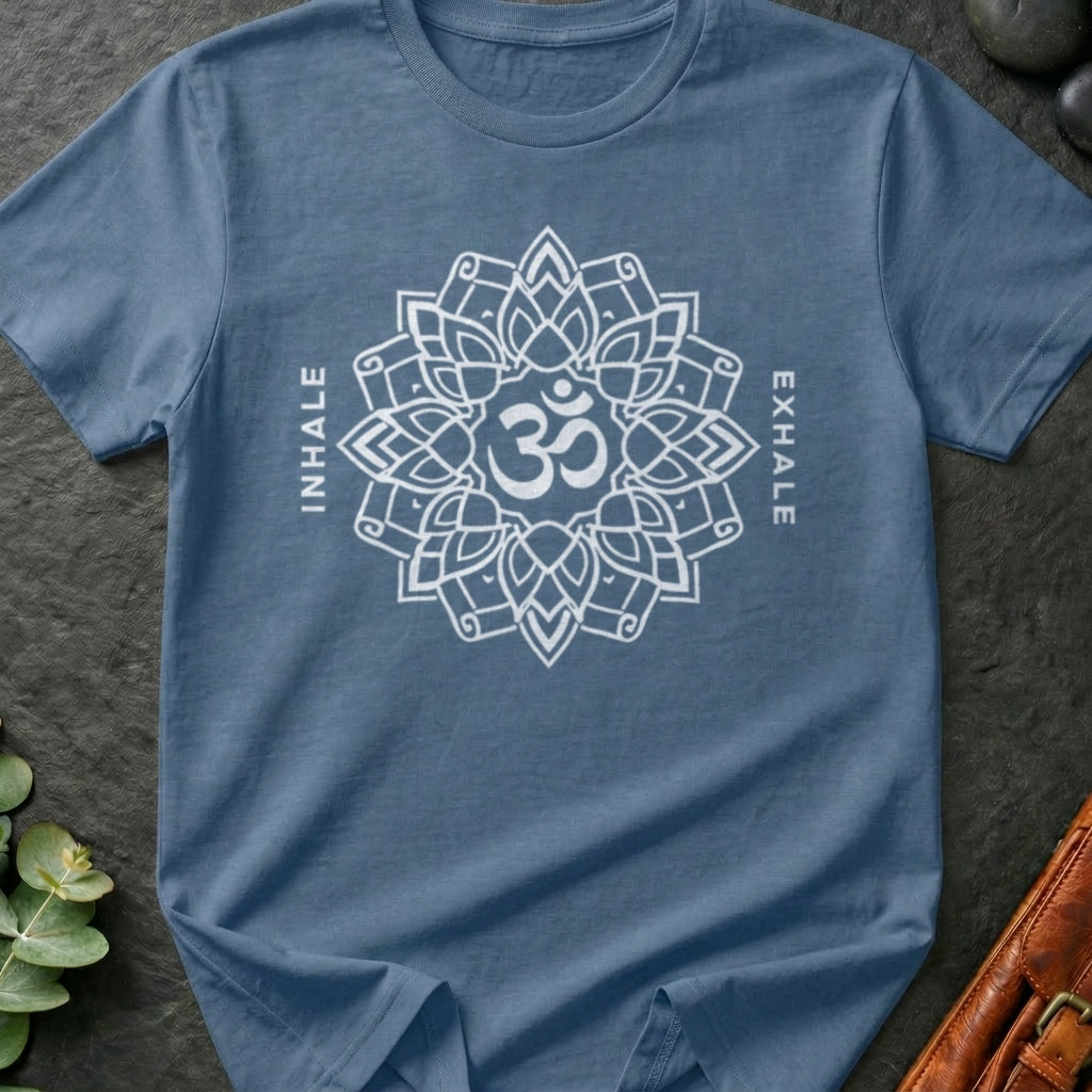 Inhale Exhale Mandala T-Shirt